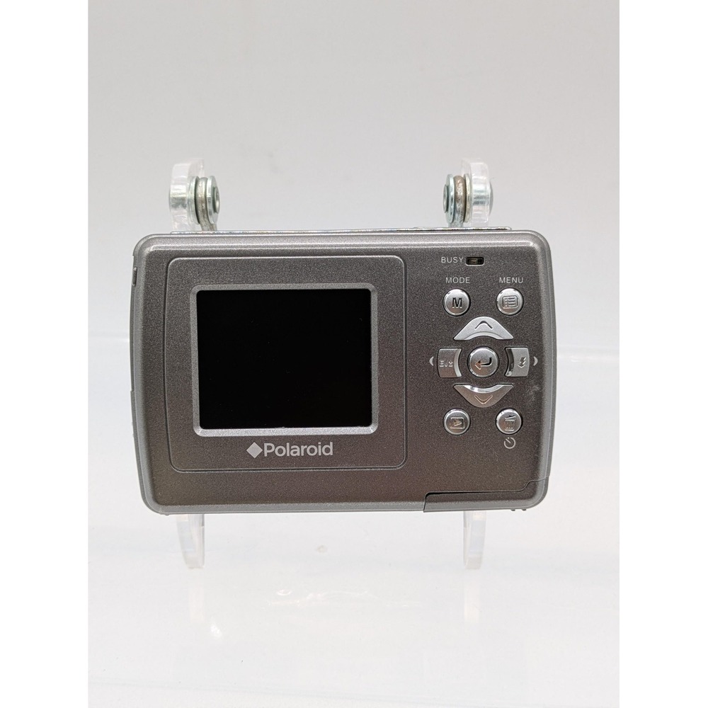 Polaroid A815 Digital Camera 15MP Silver Compact LCD AA SD Point Shoot Tested - Picture 2 of 15